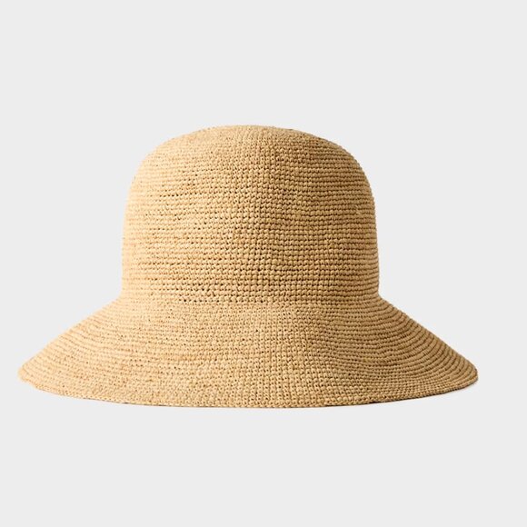 Aritzia Sunbeam Raffia Short-brim Hat - Picture 4 of 4